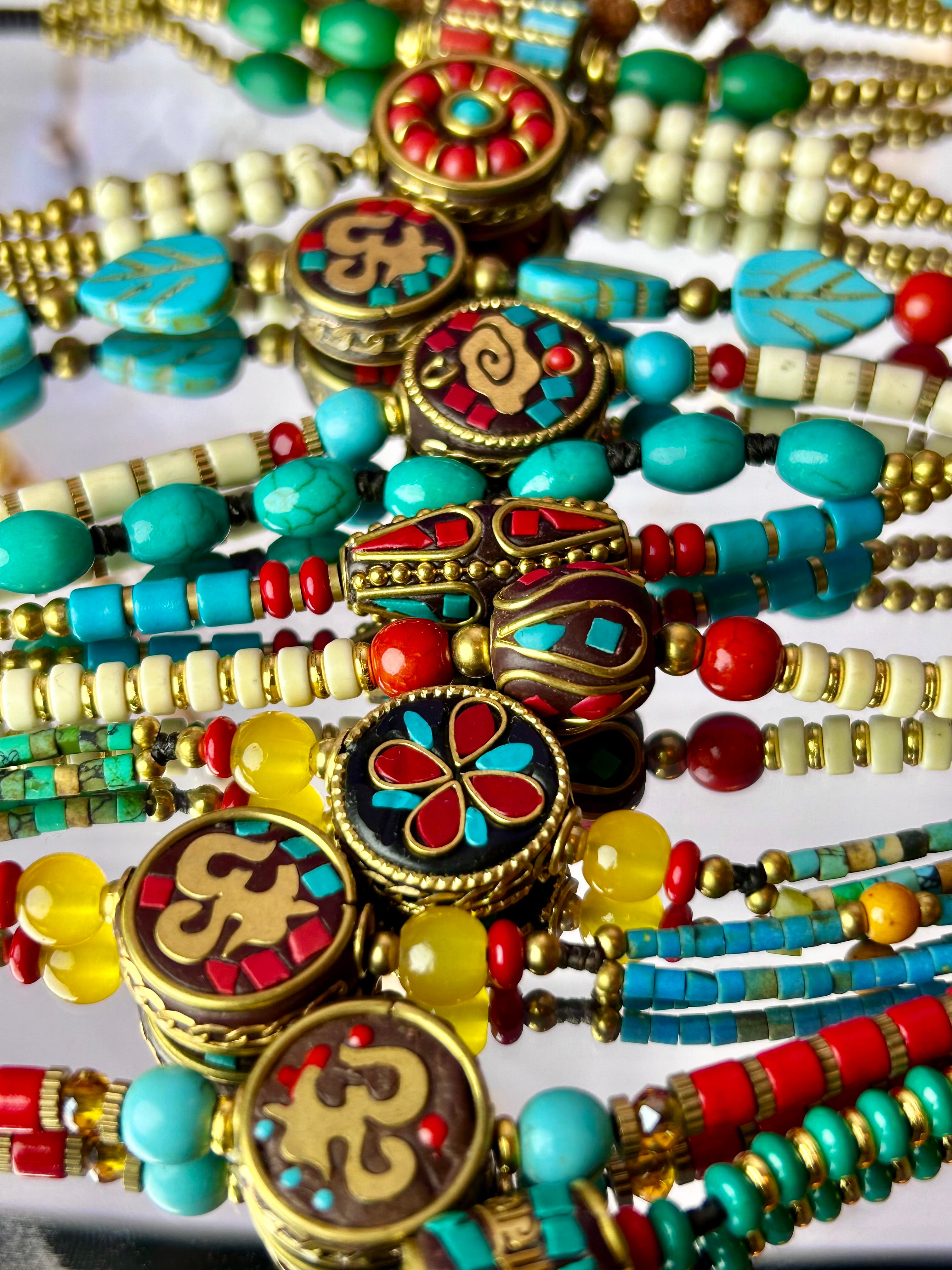 Ethnic-style handmade bracelet