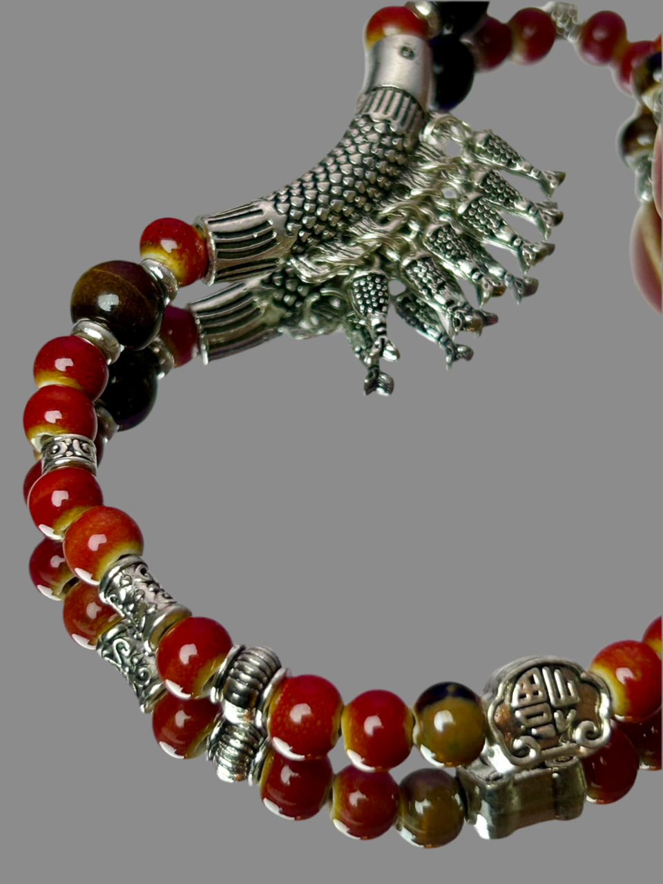 lucky Red Coral bracelet